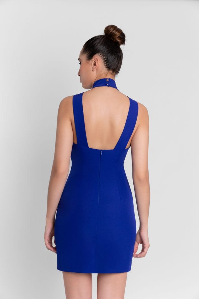 Vestido corto azul Ref. 1000 - Imagen 2