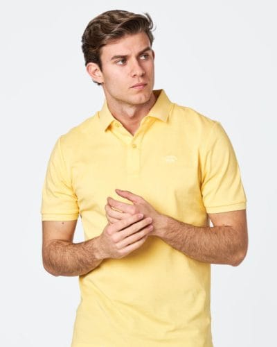 Alternative view of Spagnolo polo manga corta amarillo Ref. 3174