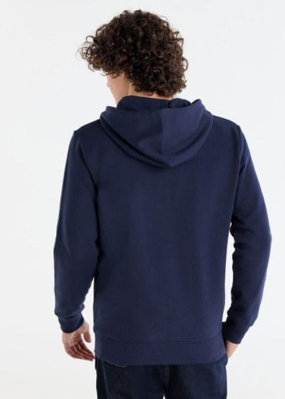 Alternative view of LOIS Sudadera con capucha logo bordado azul marino Ref. 139744