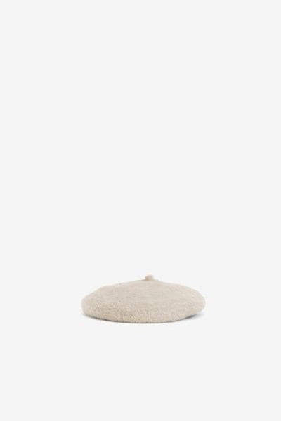 Boina beige de pelo Ref. Anna