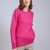 Jersey cuello redondo fucsia. Ref. 225053