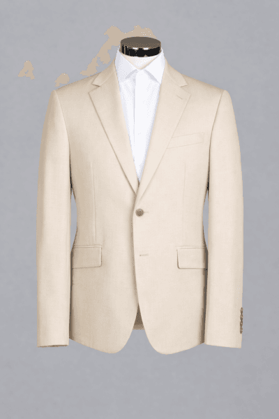 Traje semi slim-fit beige Ref. Pireo