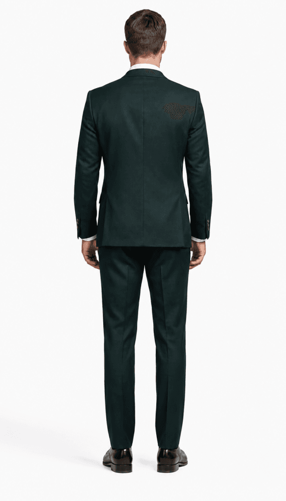 Traje semi slim-fit verde Ref. Pireo - Imagen 3