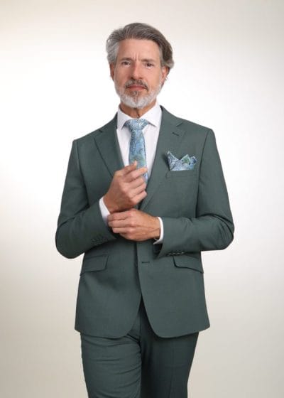 Traje regular fit verde Ref. Chacal