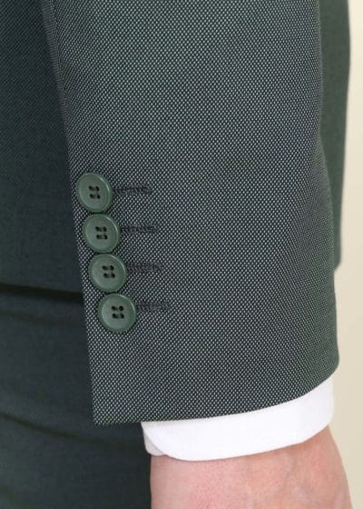 Alternative view of Traje regular fit verde Ref. Chacal