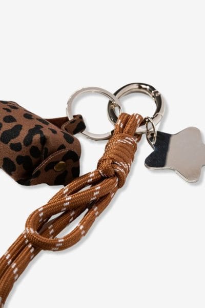 Alternative view of Llavero charms leopardo Ref. Minibag