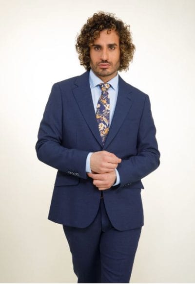 Traje Chacal regular fit azul marino Ref.25129