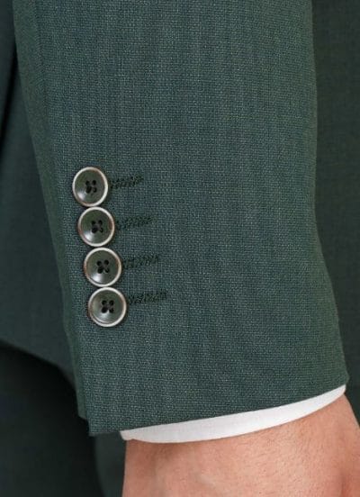 Alternative view of Traje Chacal regular fit verde Ref.25129