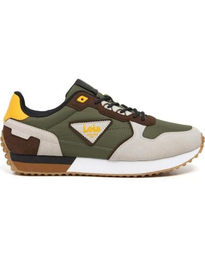LOIS Zapatillas tipo running kaki Ref. 64483
