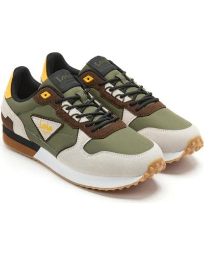 LOIS Zapatillas tipo running kaki Ref. 64483