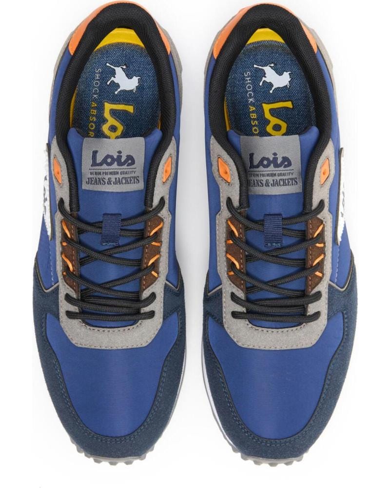 LOIS Zapatillas tipo running azul marino Ref. 64483 - Imagen 4