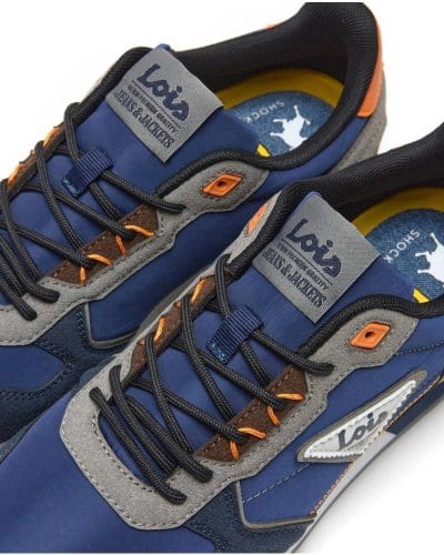 Alternative view of LOIS Zapatillas tipo running azul marino Ref. 64483