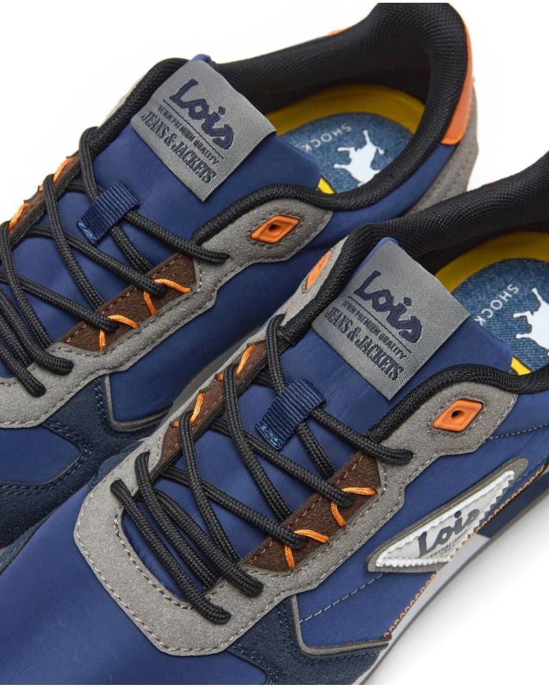 LOIS Zapatillas tipo running azul marino Ref. 64483 - Imagen 2