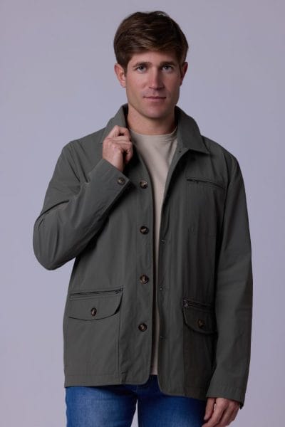 Parka abotonada verde Ref. Etna