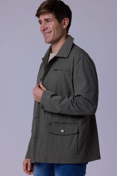 Alternative view of Parka abotonada verde Ref. Etna