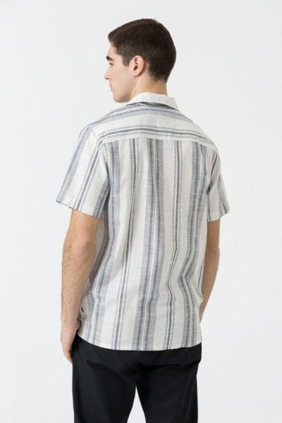 Alternative view of Camisa manga corta estampado rayas Ref. Maurtiz