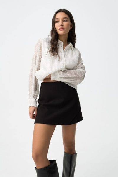Falda pantalón negra Ref. Pepper