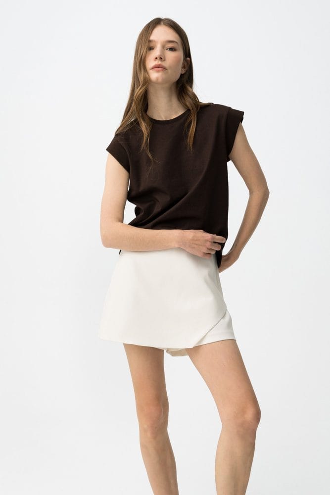 Falda pantalón blanca Ref. Pepper
