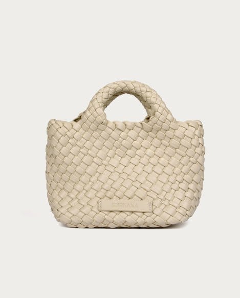 SURKANA Bolso trenzado con correa beige Ref. Brai811