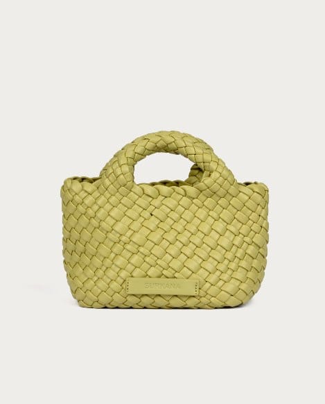 SURKANA Bolso trenzado con correa lima Ref. Brai811