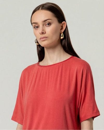 Alternative view of SURKANA Camiseta escote barco roja Ref. Babo