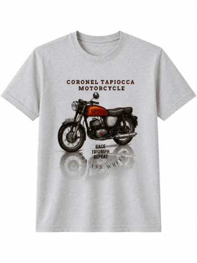 Alternative view of Camiseta motera gris Ref.16525