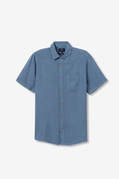 Alternative view of Camisa corta azul Ref. Mack