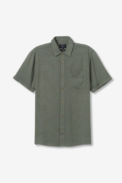 Alternative view of Camisa corta verde Ref. Mack
