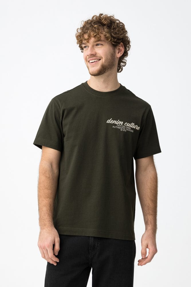 Camiseta corta verde oscuro Ref. Matt