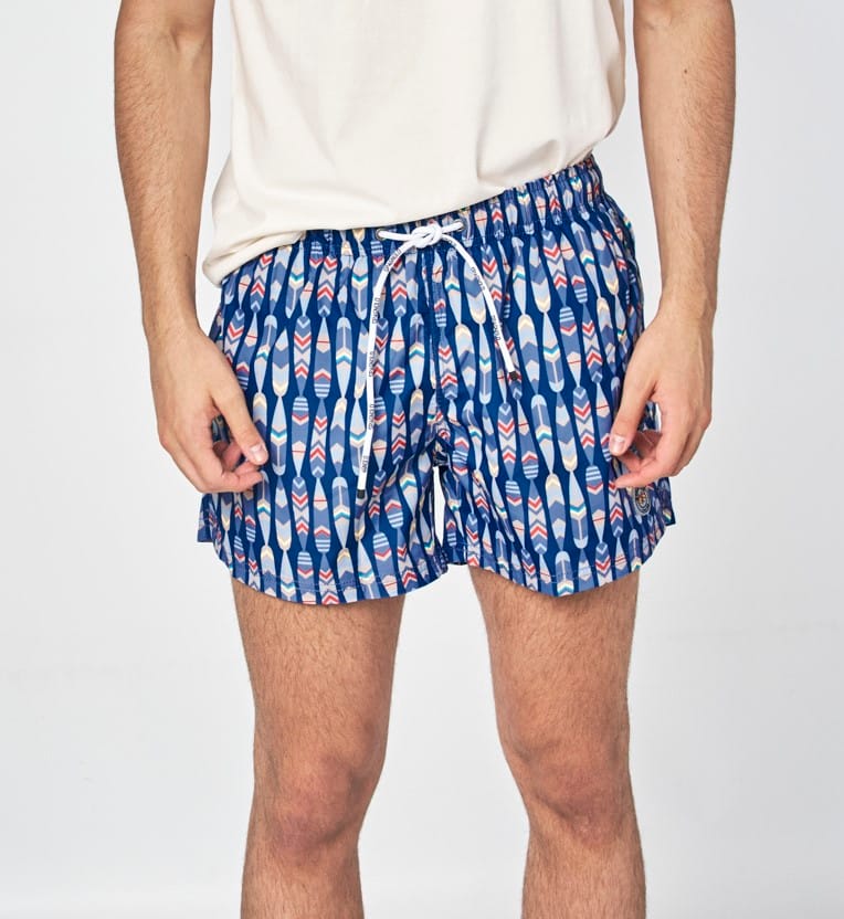 Spagnolo Bañador estampado azul Ref. 2641