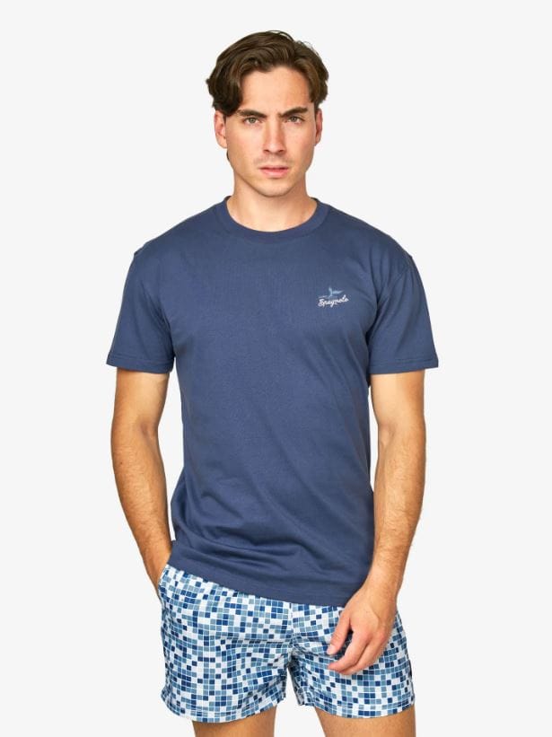Spagnolo Camiseta navy azul marino Ref. 1243