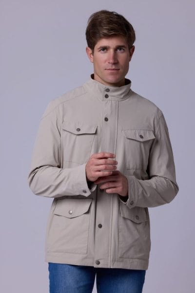 Parka abotonada beige Ref. Etna