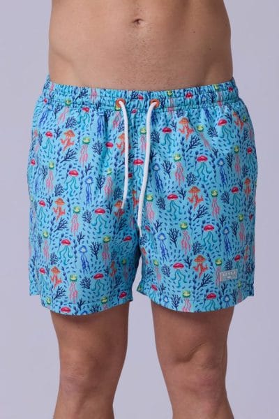 Bañador azul estampado medusas Ref. 61573