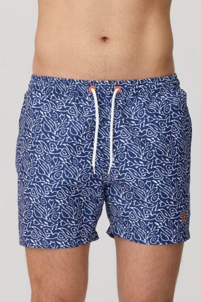 Bañador estampado azul marino Ref. 16572