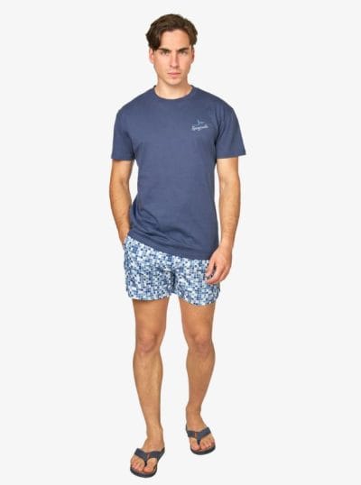 Alternative view of Spagnolo Camiseta navy azul marino Ref. 1243