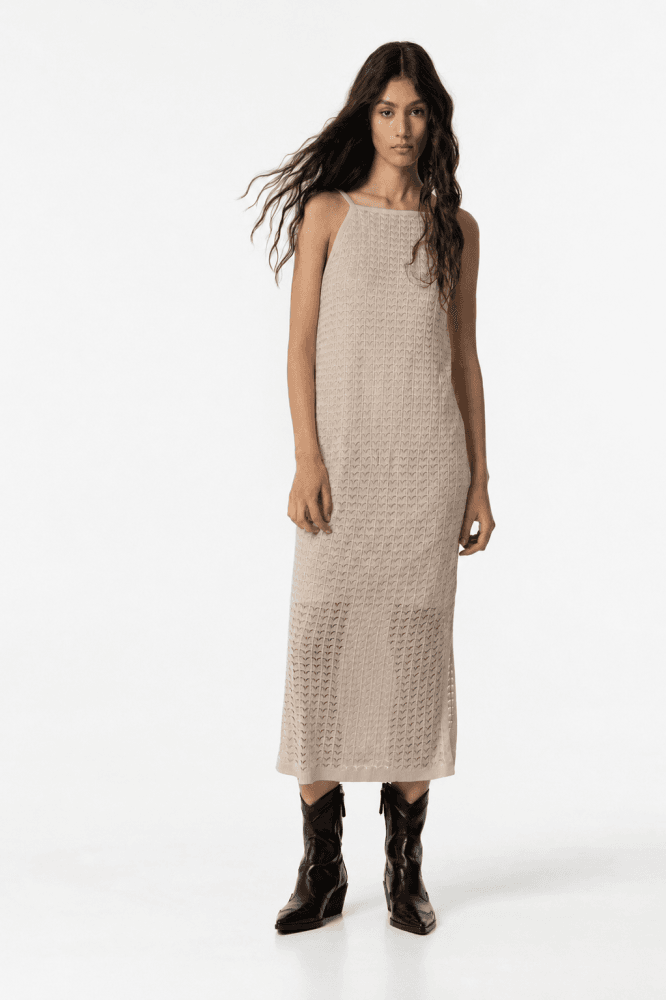 Vestido de punto beige Ref. Menippe