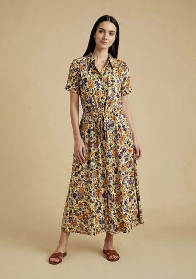 SURKANA Vestido camisero largo floral Ref. REPI723