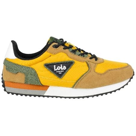 LOIS Zapatillas tipo running mostaza Ref. 64483