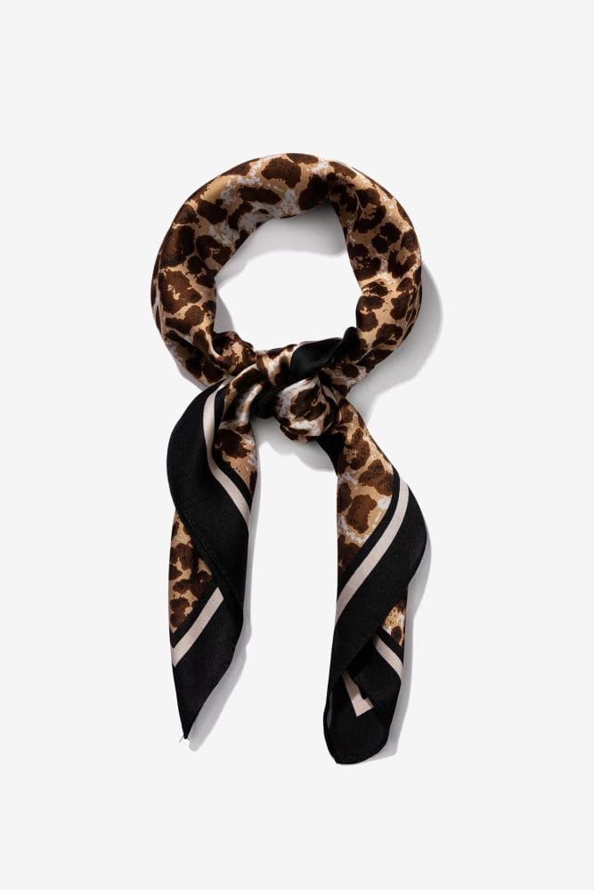 Pañuelo estampado de leopardo Ref. Imani