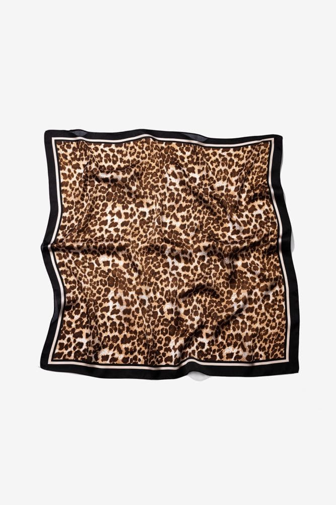 Pañuelo estampado de leopardo Ref. Imani - Imagen 3