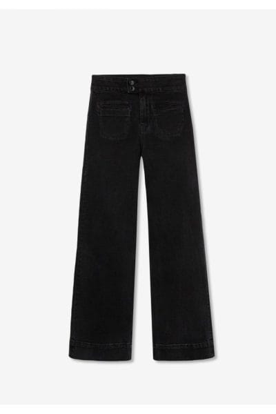 Alternative view of Vaquero recto negro Ref. Olivia