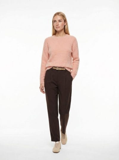 TIFFOSI Pantalón recto marrón Ref. Lasso