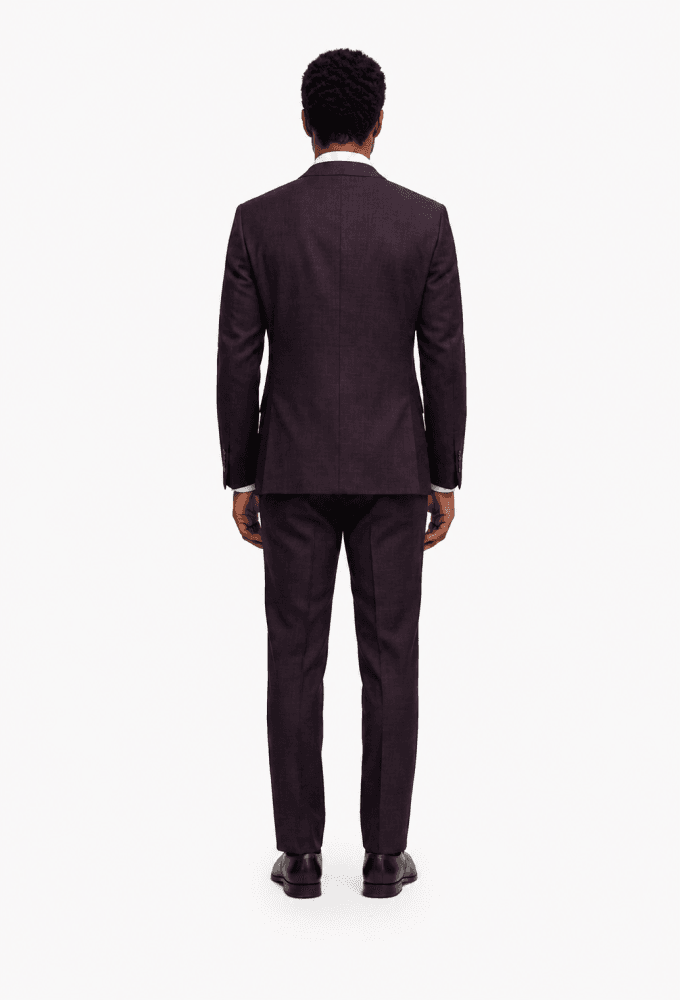 Traje semi slim-fit granate Ref. Pireo - Imagen 3