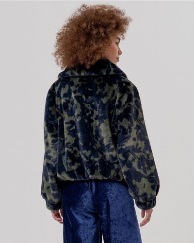 Alternative view of SURKANA Chaqueta de pelo estampado marino Ref. Bugo421