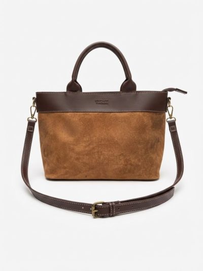 Alternative view of Bolso shopper bicolor antelina