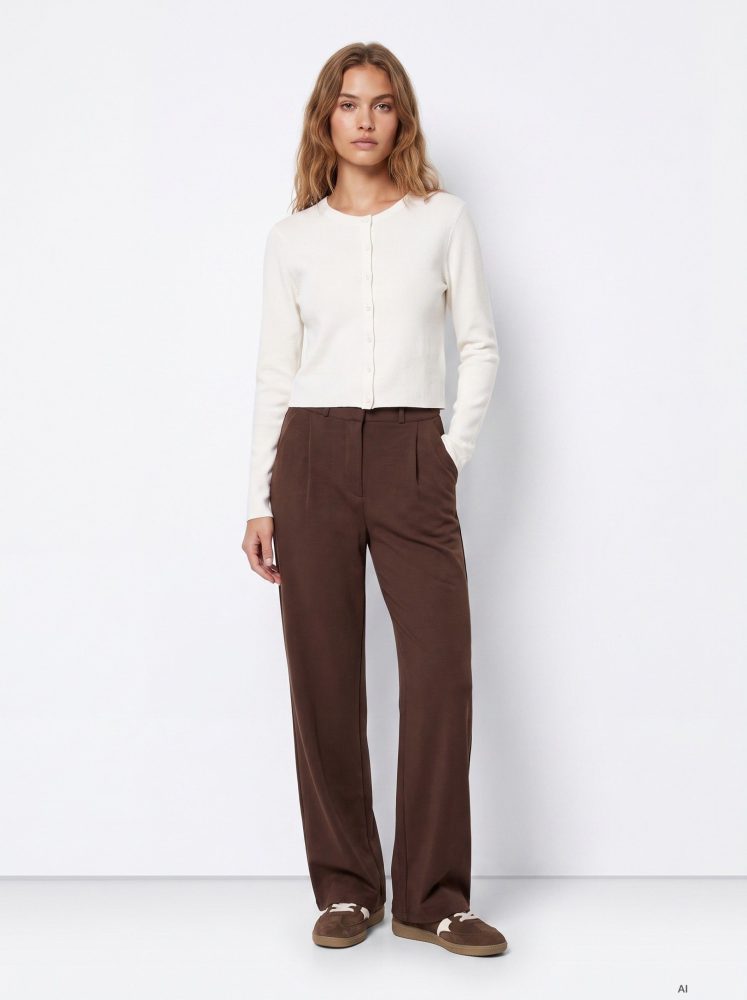 Pantalón ancho marrón Ref. Teddy